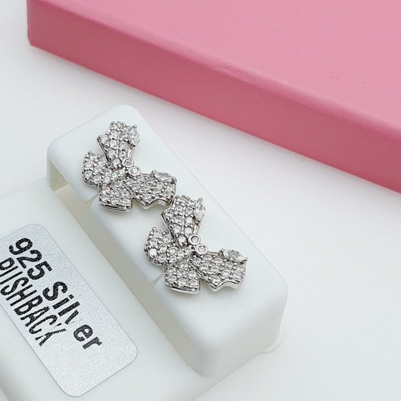 925 Sterling Silver Cubic Zirconia Earrings, U19254531 - Picture 2 of 11